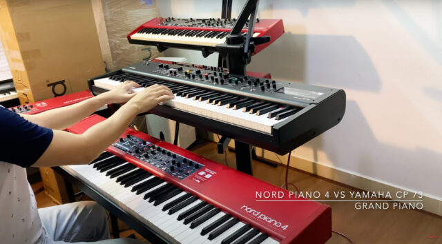 Nord Piano 4 vs Yamaha CP 88