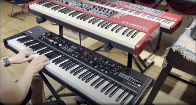 Nord Electro vs Yamaha YC