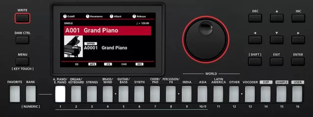 Mành hình điều khiển Roland XPS 60