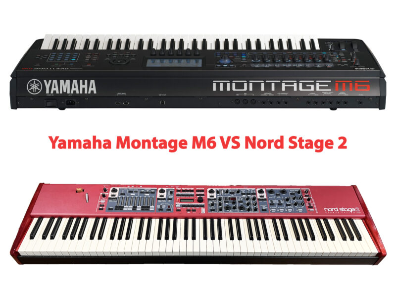 Yamaha Montage M6 vs Nord Stage 2