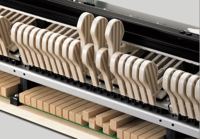 Cơ cấu nhả phím trên Casio GP 310