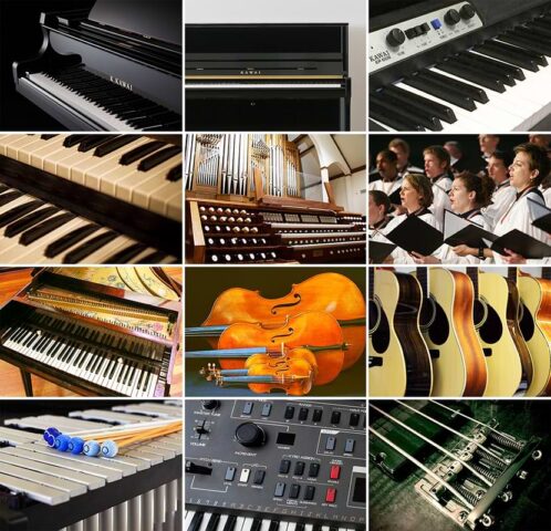 Bộ thư việc tiếng phong phú trên Kawai CA 501