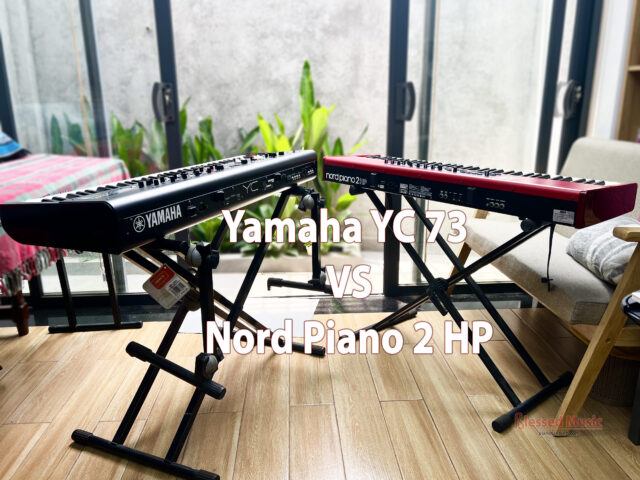 Yamaha YC 73 vs Nord Piano 2 HP