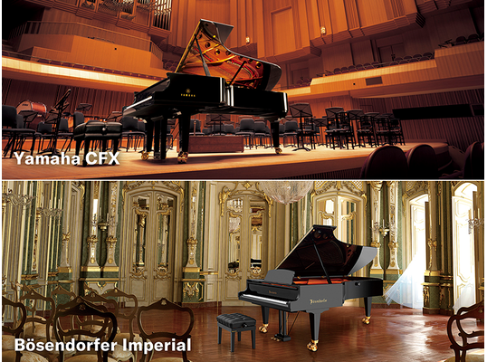 Grand Piano Yamaha CFX và Bösendorfer Imperial