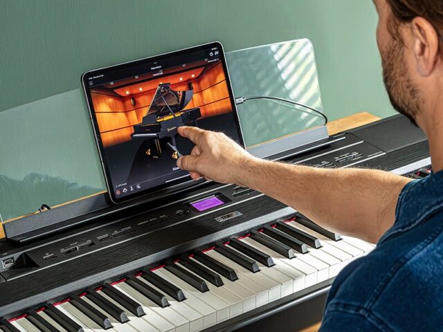 Yamaha P525 kết nối Bluetooth
